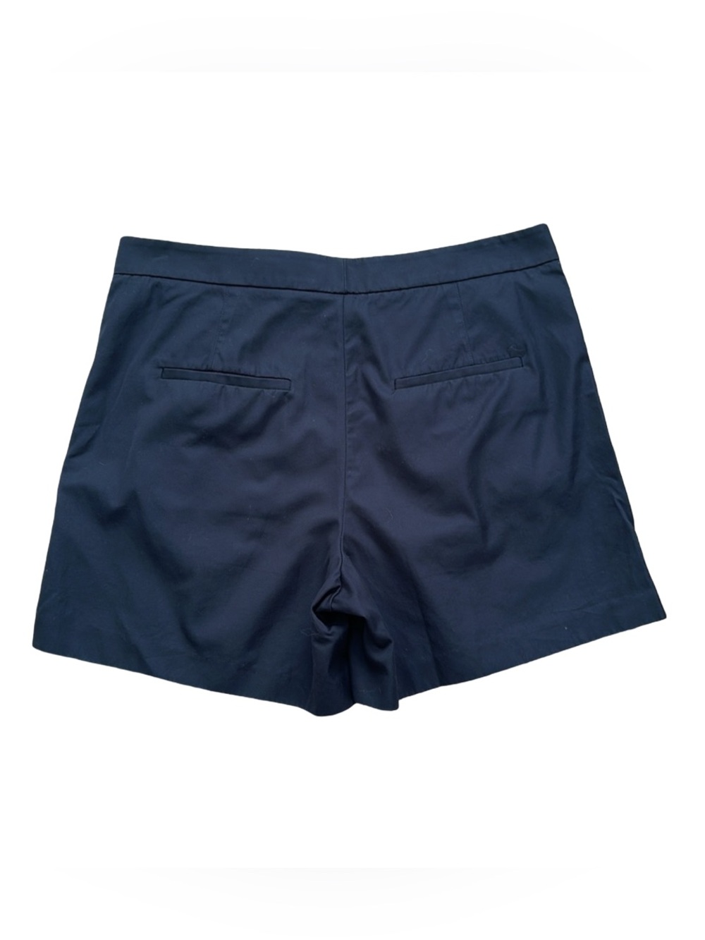 Vince Black Pleated Cotton Shorts High Rise Tailored Trouser Womens Size 8 - Picture 2 of 7